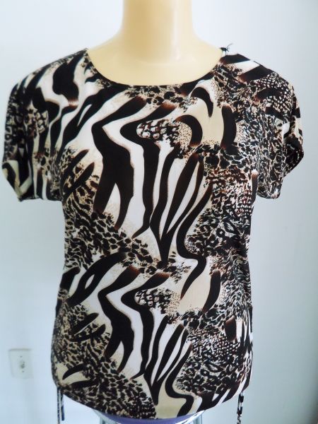 Blusa Estampada Onça