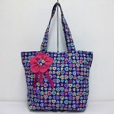 Bolsa People Tecido Roxa