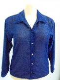 Camisa Azul com Brilho