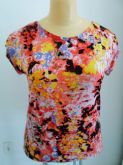 Blusa Malha Fria Estampada