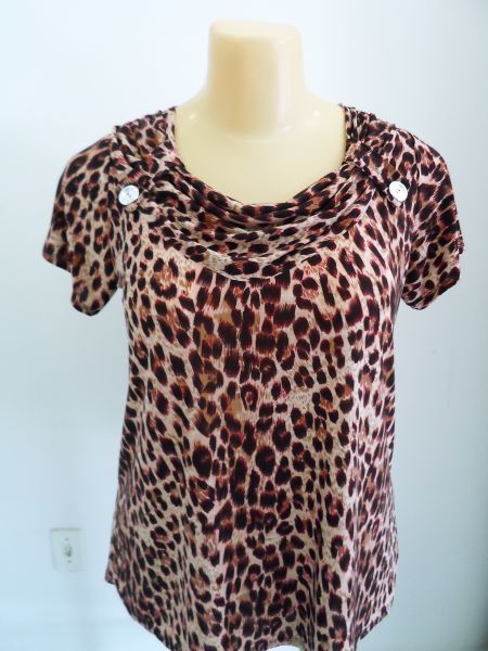 Blusa Malha Fria Estampada