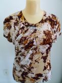 Blusa Malha Fria Estampada