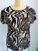 Blusa Estampada Onça