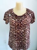 Blusa Malha Fria Estampada